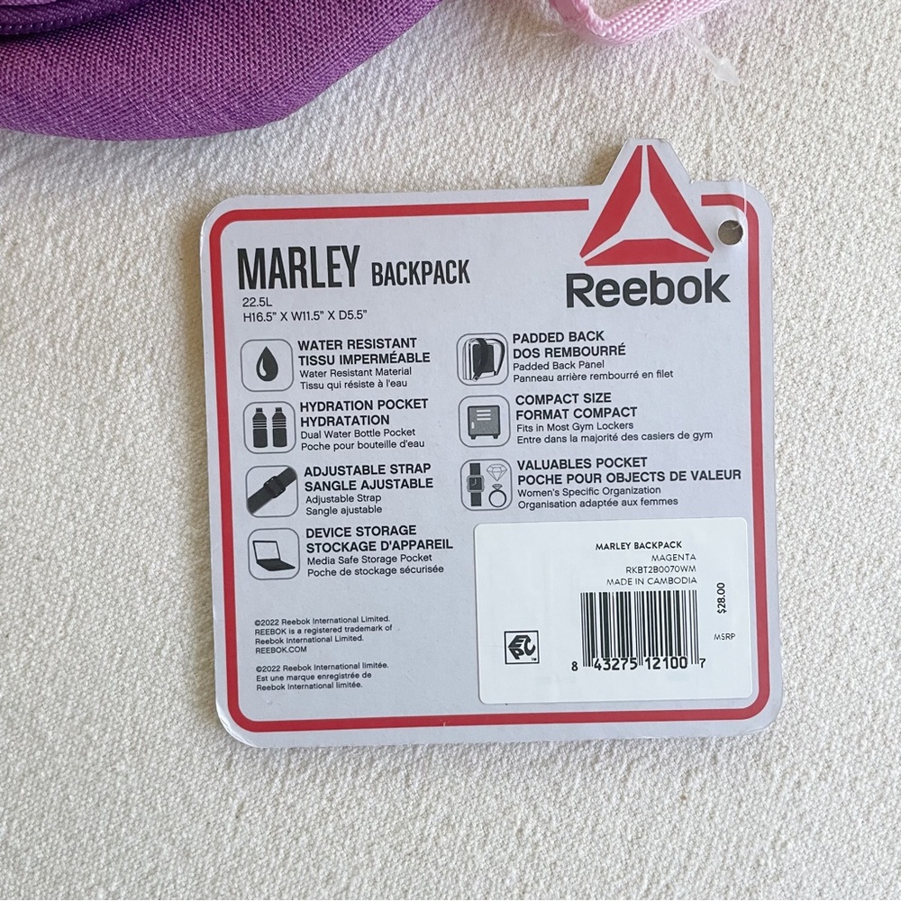 Reebok | Marley Backpack - Picture 4 of 5